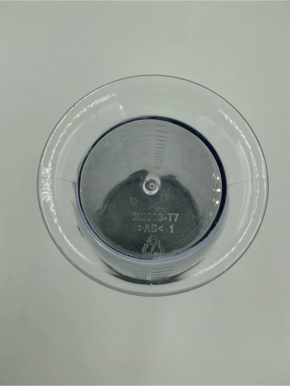 Oster 3 Cups 700ml Blender Measuring Cup Pour Spout Rubber Lid Replacement Clear
